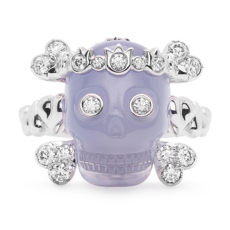 Dior Tête de Mort skull ring showcasing its unique design elements