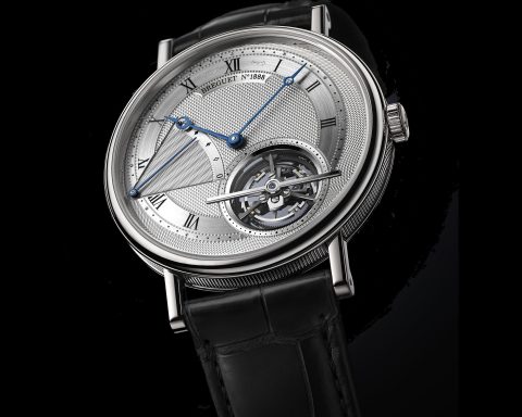 Breguet platinum version 5377 tourbillon ultra-thin automatic watch