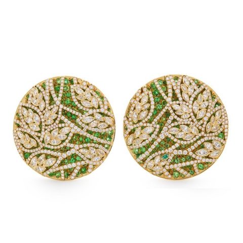 Tiffany & Co. Tiffany Feathered Cloak earrings