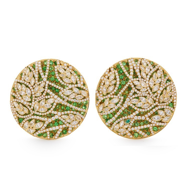 Tiffany & Co. Tiffany Feathered Cloak earrings