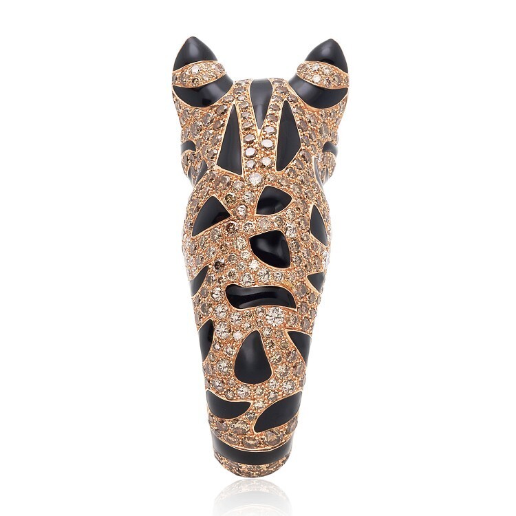 Boucheron Animal Collection Ring - Ocelot Tail Detail