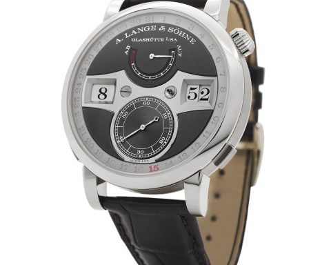 A. Lange & Söhne Zeitwerk Date digital jumping hour watch