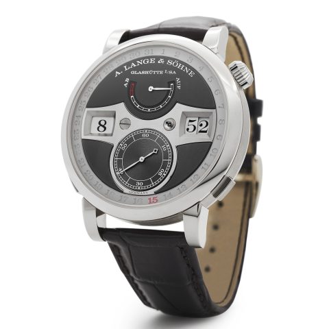 A. Lange & Söhne Zeitwerk Date digital jumping hour watch