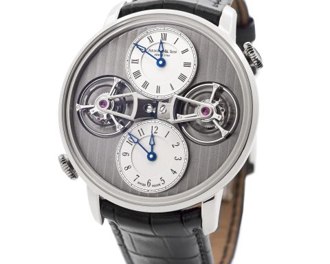 Arnold & Child DTE Dual Tourbillon Escapement Double Tourbillon Twin Time Area Watch