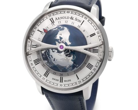 Arnold & Son Globetrotter world time watch