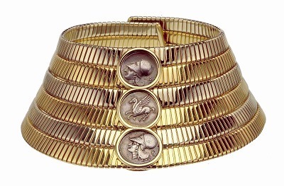 BVLGARI Cinemagia rose gold necklace