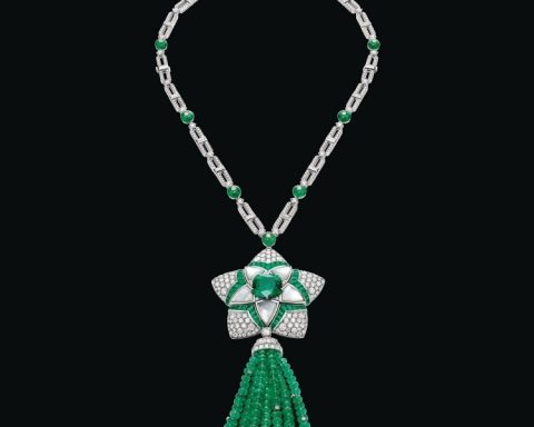 BVLGARI Jannah emerald necklace