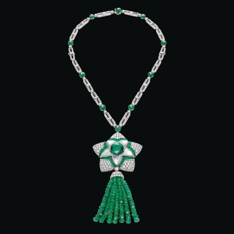 BVLGARI Jannah emerald necklace