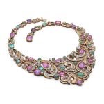 BVLGARI Lady Arabesque rose gold necklace