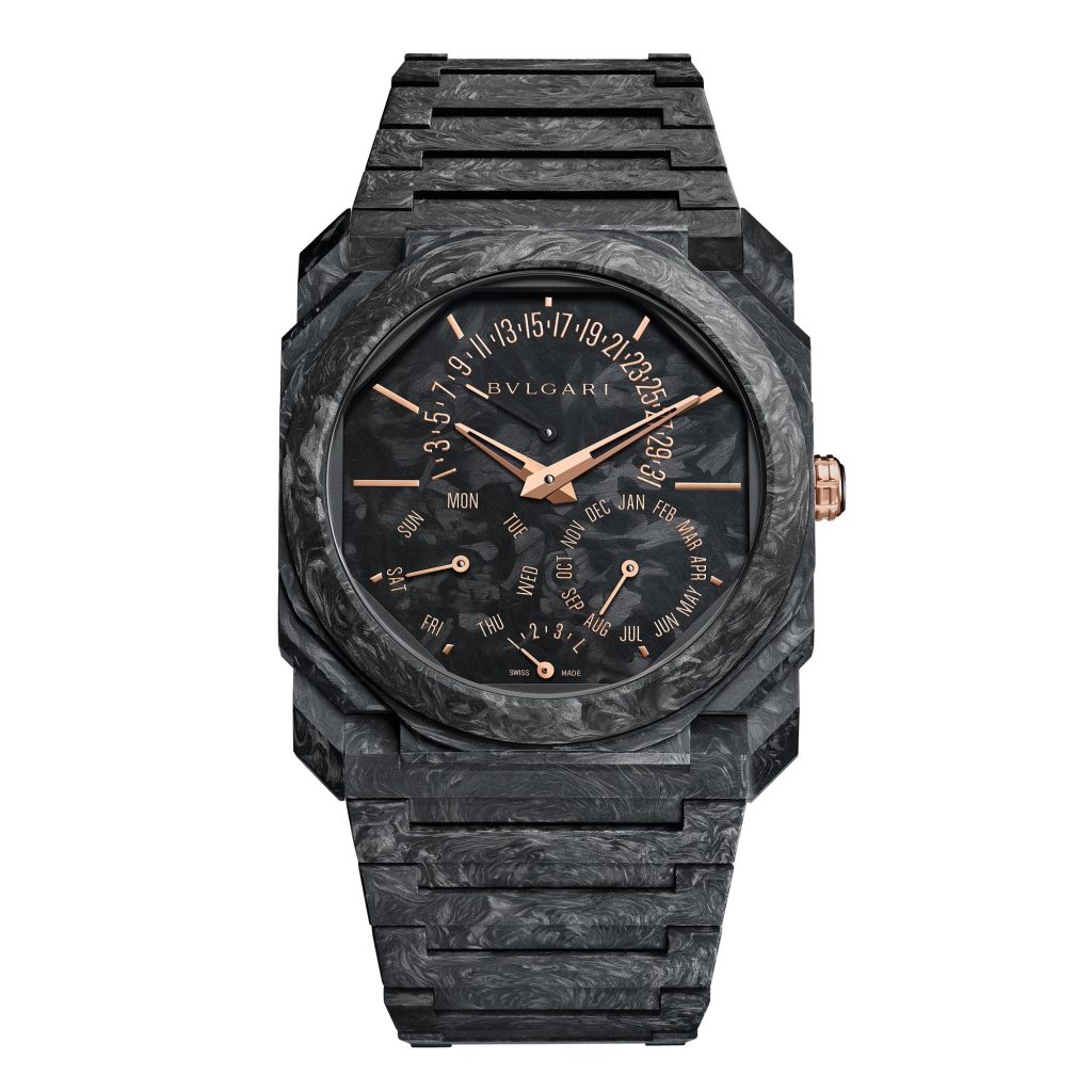 BVLGARI Octo Finissimo CarbonGold series watch