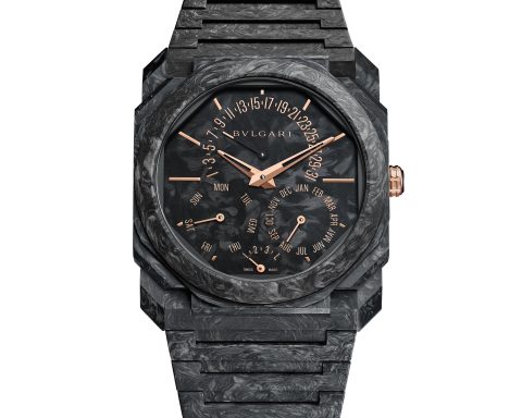 BVLGARI Octo Finissimo CarbonGold series watch