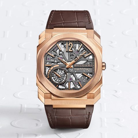BVLGARI Octo Finissimo Skeleton 8 Days Skeleton Watch 8 Days Chain