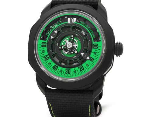 BVLGARI Octo Roma Striking Papillon Tourbillon Central Flying Tourbillon Digital Jump Hour Watch
