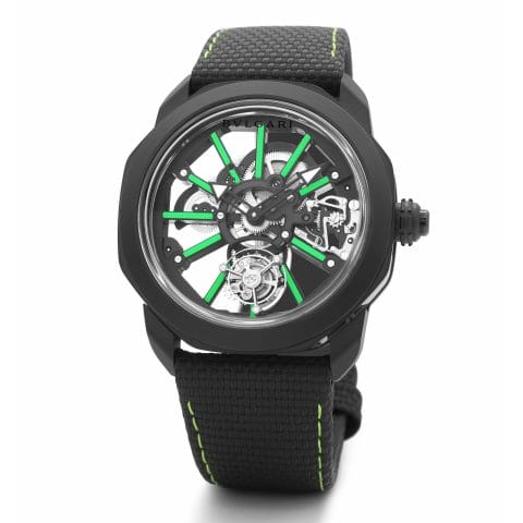 BVLGARI Octo Roma Striking Tourbillon Sapphire Skeletal System Tourbillon Watch