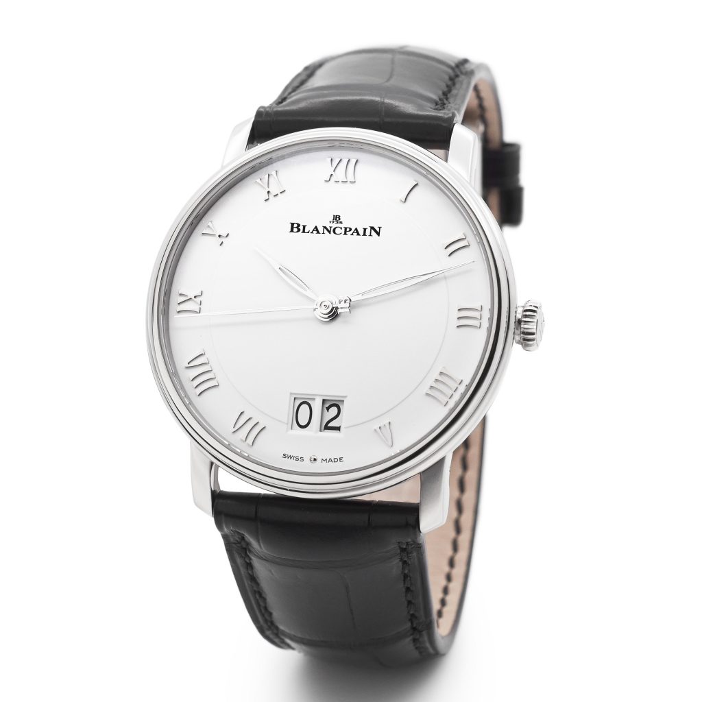 Blancpain Villeret Grande Date large date window watch