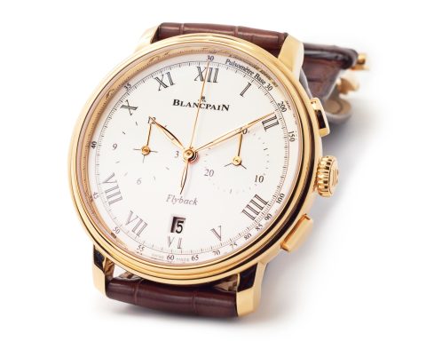 Blancpain Villeret series pulsometer flyback chronograph