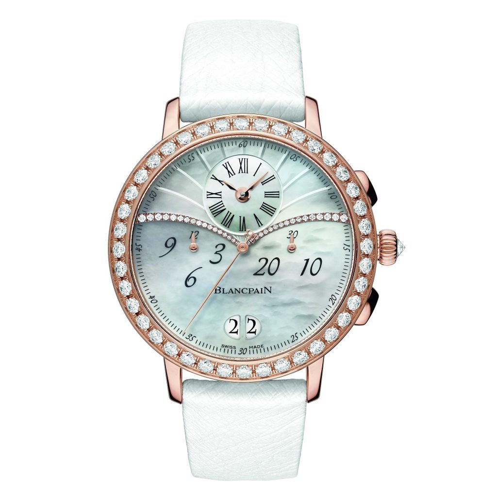 Blancpain large date window chronograph