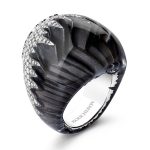 Boucheron Écume titanium ring