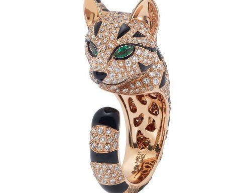 Boucheron Fuzzy, the Leopard Cat ring