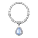 Boucheron Goutte de Ciel white gold necklace