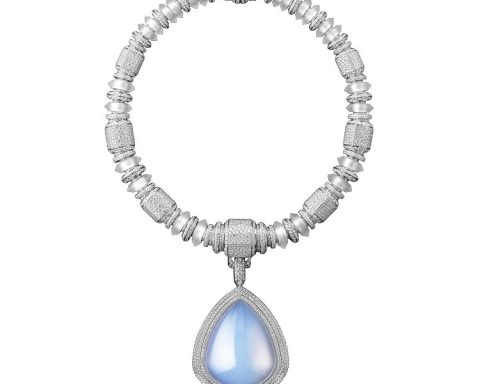 Boucheron Goutte de Ciel white gold necklace
