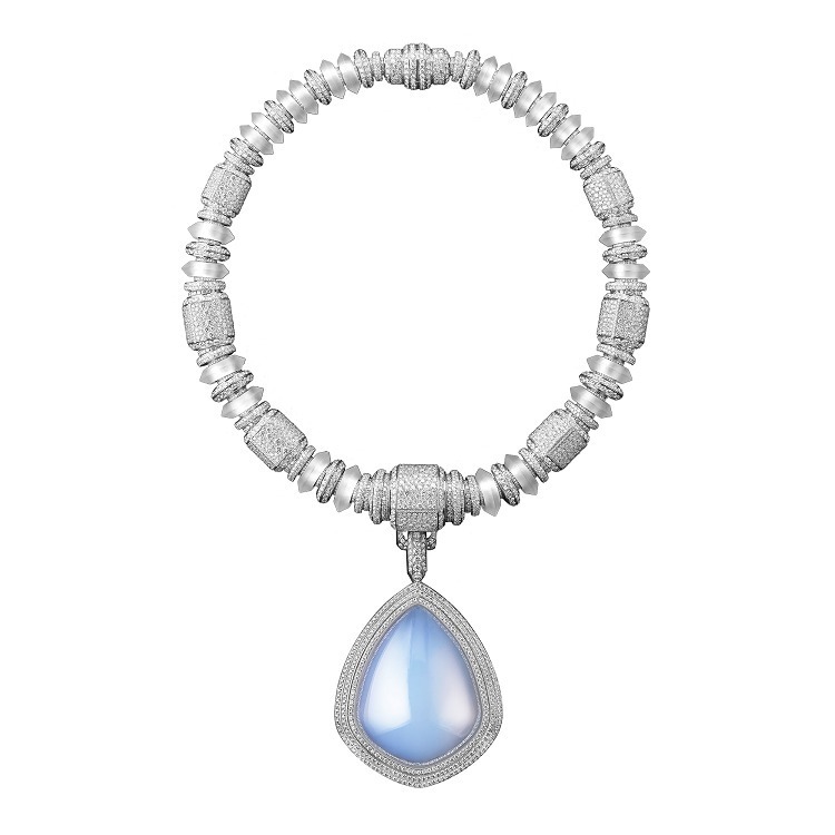 Boucheron Goutte de Ciel white gold necklace