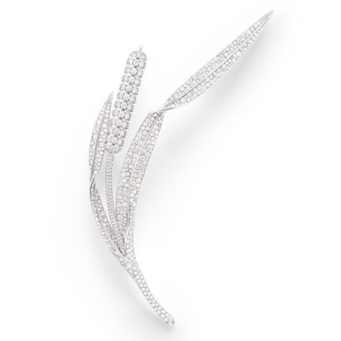 Boucheron Roseau diamond reed jewelry set