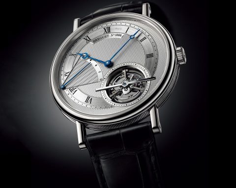 Breguet platinum version 5377 tourbillon ultra-thin automatic watch