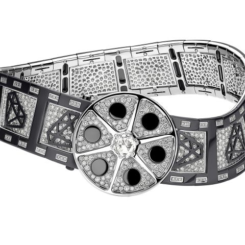 Bulgari Action! white gold necklace