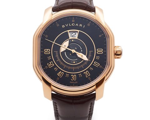 Bulgari Papillon Heure Sautante butterfly pointer jumping hour watch