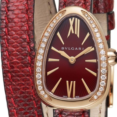 Bulgari Serpenti double circle women's watch