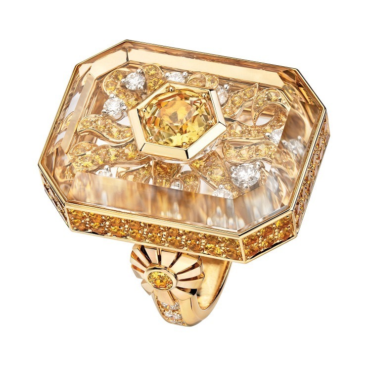 Chanel N°5 Crystal Gemstone Ring Series Collection View