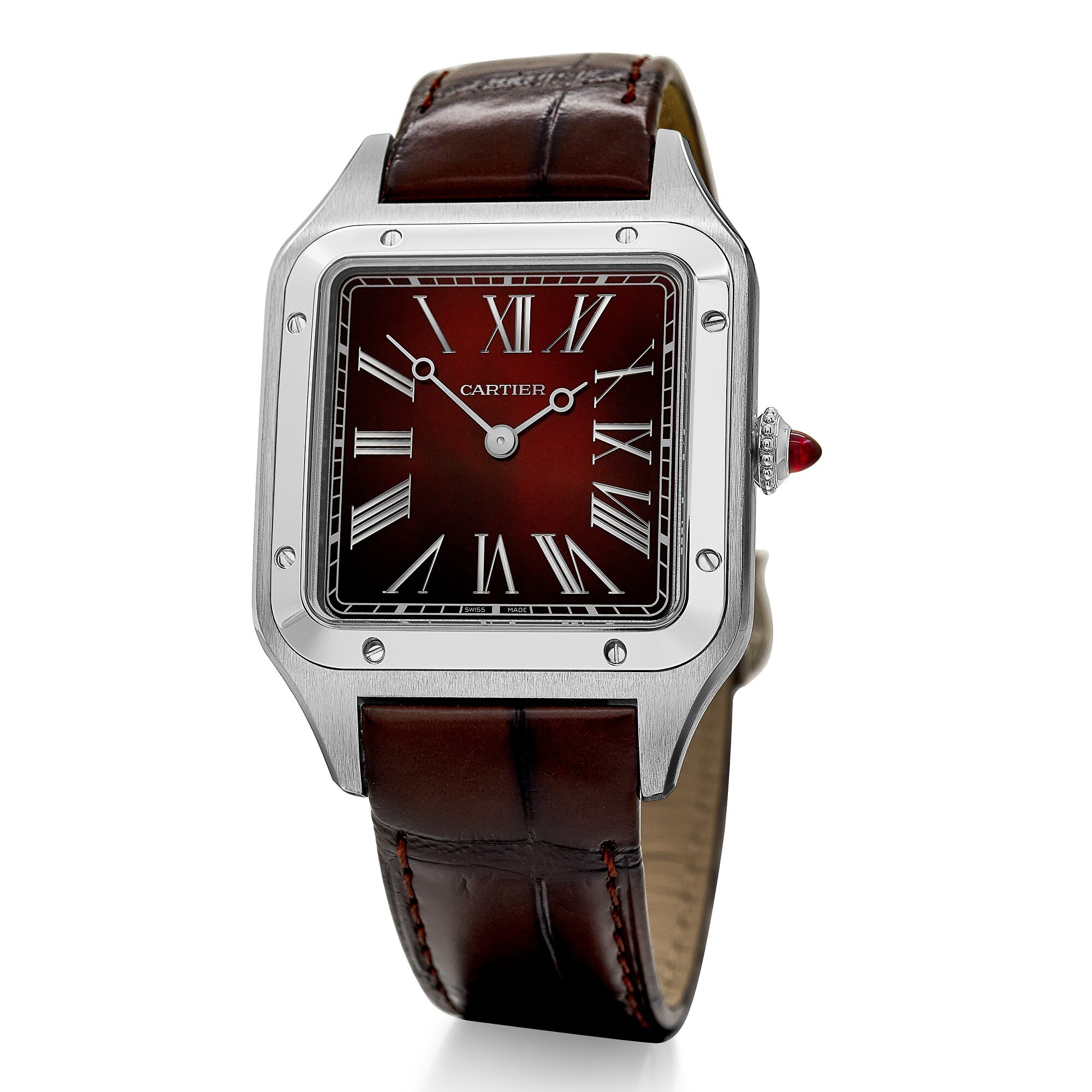 Cartier Santos-Dumont Rewind Reverse-Time Watch