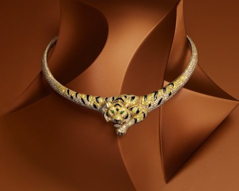 Cartier Cartier Tiger Yellow Diamond Tiger Necklace