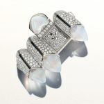 Cartier Polymorph Jaguar inspired timepiece brooch