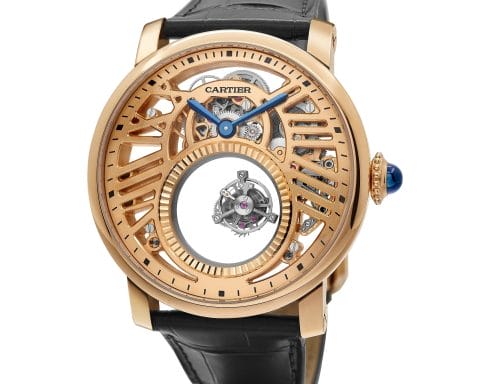 Cartier Rotonde de Cartier Skeletal System Mysterious Dual Tourbillon Dual Mysterious Tourbillon Skeletal System Watch