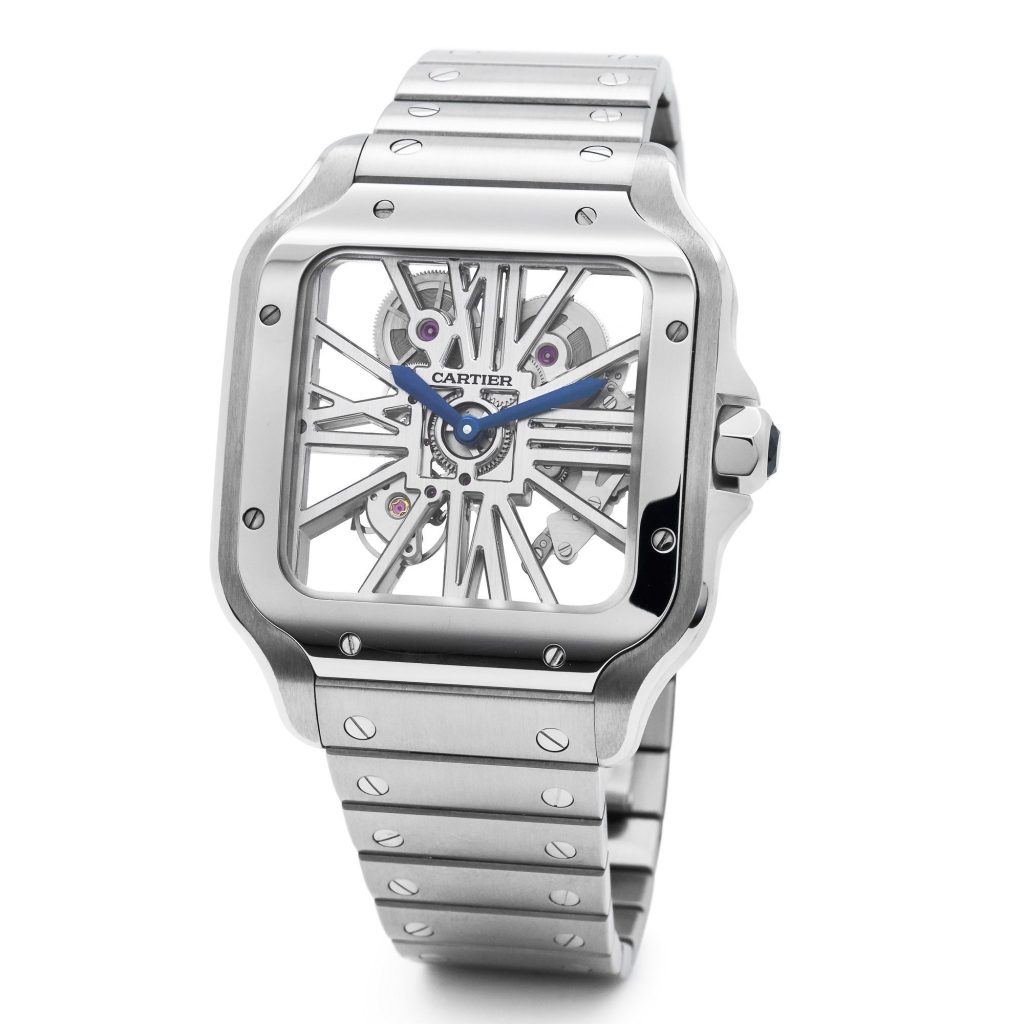 Cartier Santos de Cartier Skeleton watch