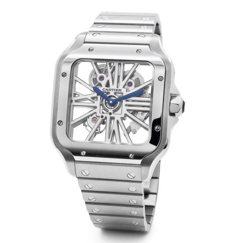 Cartier Santos de Cartier Skeleton watch