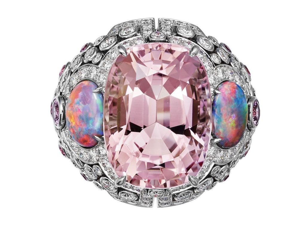 Cartier Yoshino morganite ring