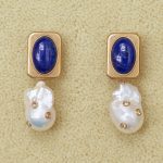 Céline Celine Baroque series Baroque pearl earrings