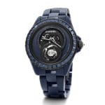 Chanel Chanel J 12 Bleu Ruby Tourbillon diamond flying tourbillon watch