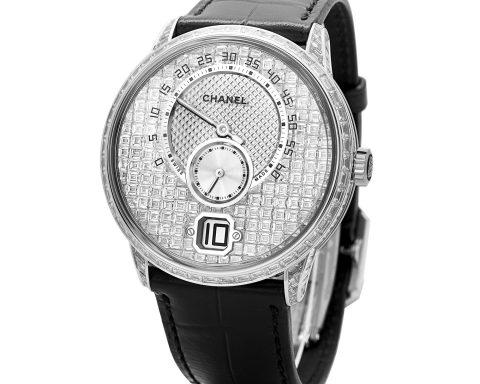 Chanel Chanel Monsieur de Chanel Diamond Edition digital jumping hour watch