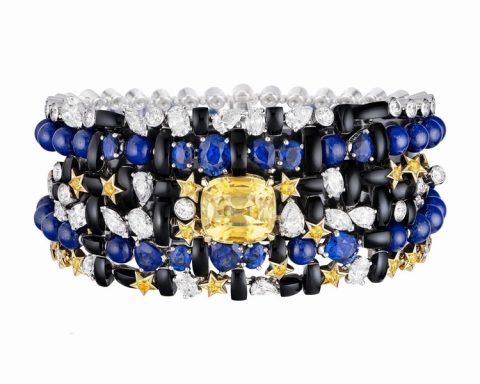 Chanel Chanel Tweed Étoile colored gemstone jewelry set