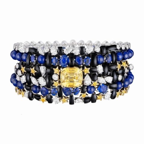 Chanel Chanel Tweed Étoile colored gemstone jewelry set