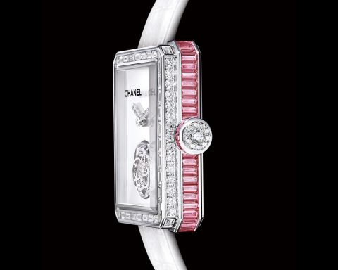 Chanel Premiere Flying Tourbillon white version floating tourbillon watch