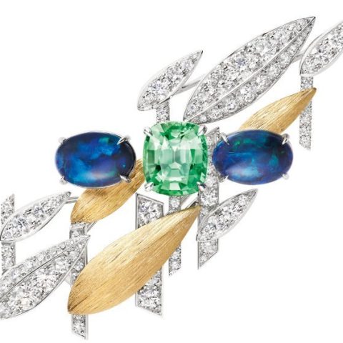 Chaumet Bamboo Bamboo Black Opal Jewelry Set