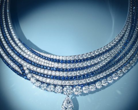 Chaumet Harmony sapphire and diamond necklace