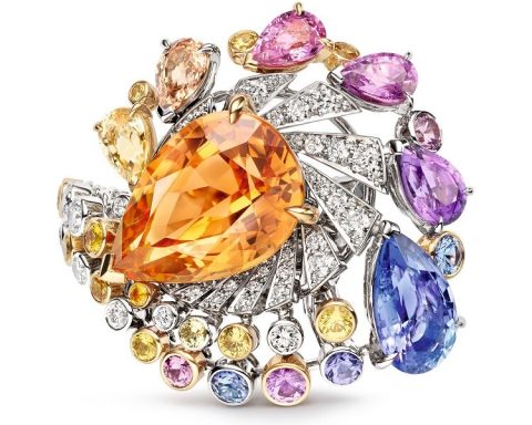Chaumet Lueurs d' Orage imperial topaz ring