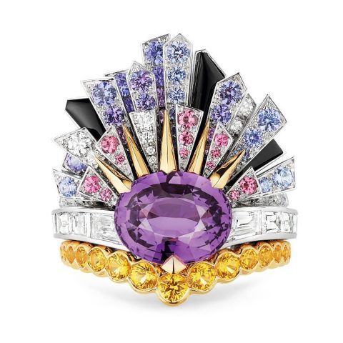 Chaumet Lueurs d' Orage white gold ring