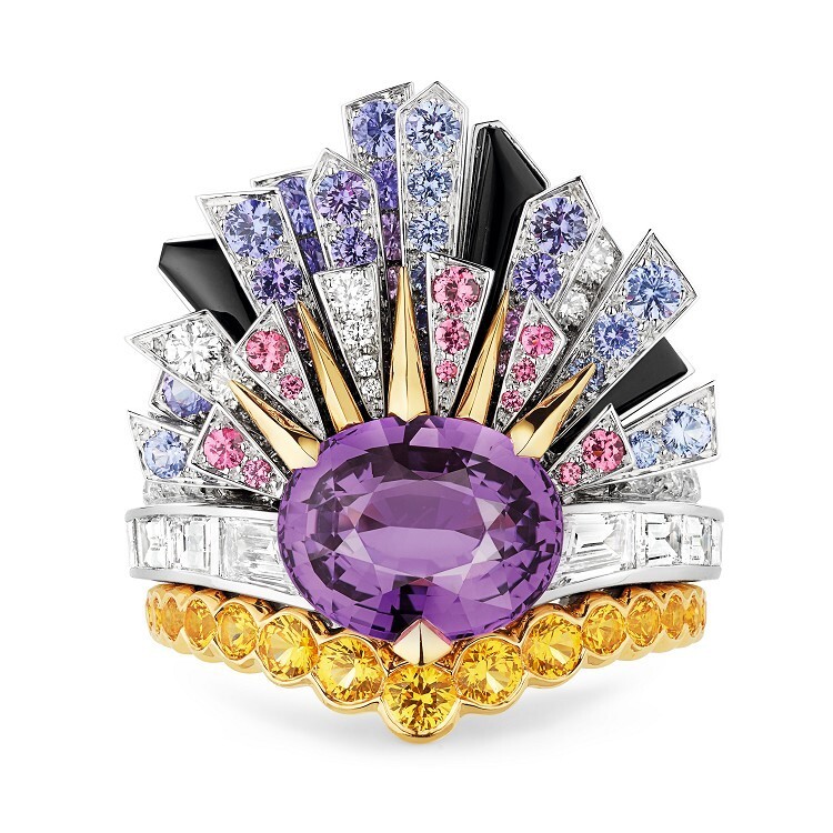 Chaumet Lueurs d' Orage white gold ring